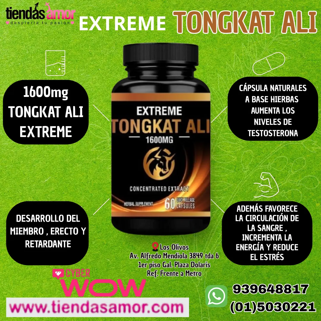 TONGKAT ALI EXTREME POTENCIA VIRIL