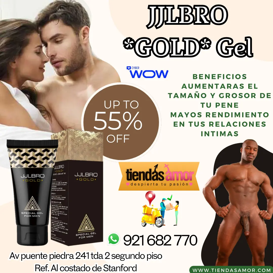 Jjlbro Titan Gel Gold Alarga Pene Alargador Agranda Miembro 