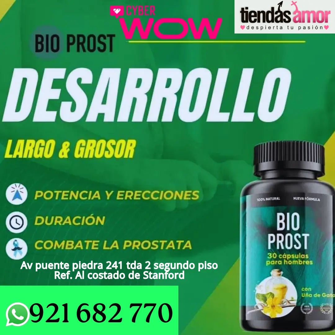 SUPLEMENTO BIO PROST SEXSHOP 