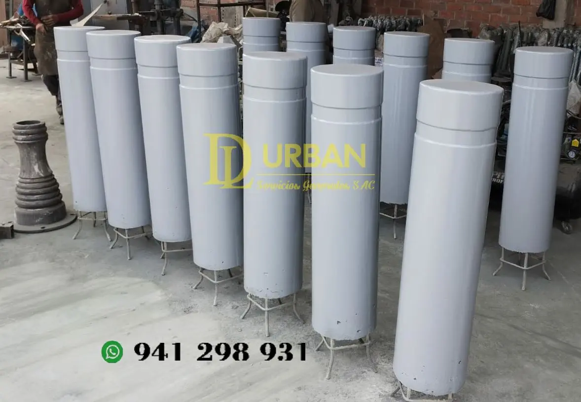 FABRICACION DE BOLARDOS DE CONCRETO Y METALICOS