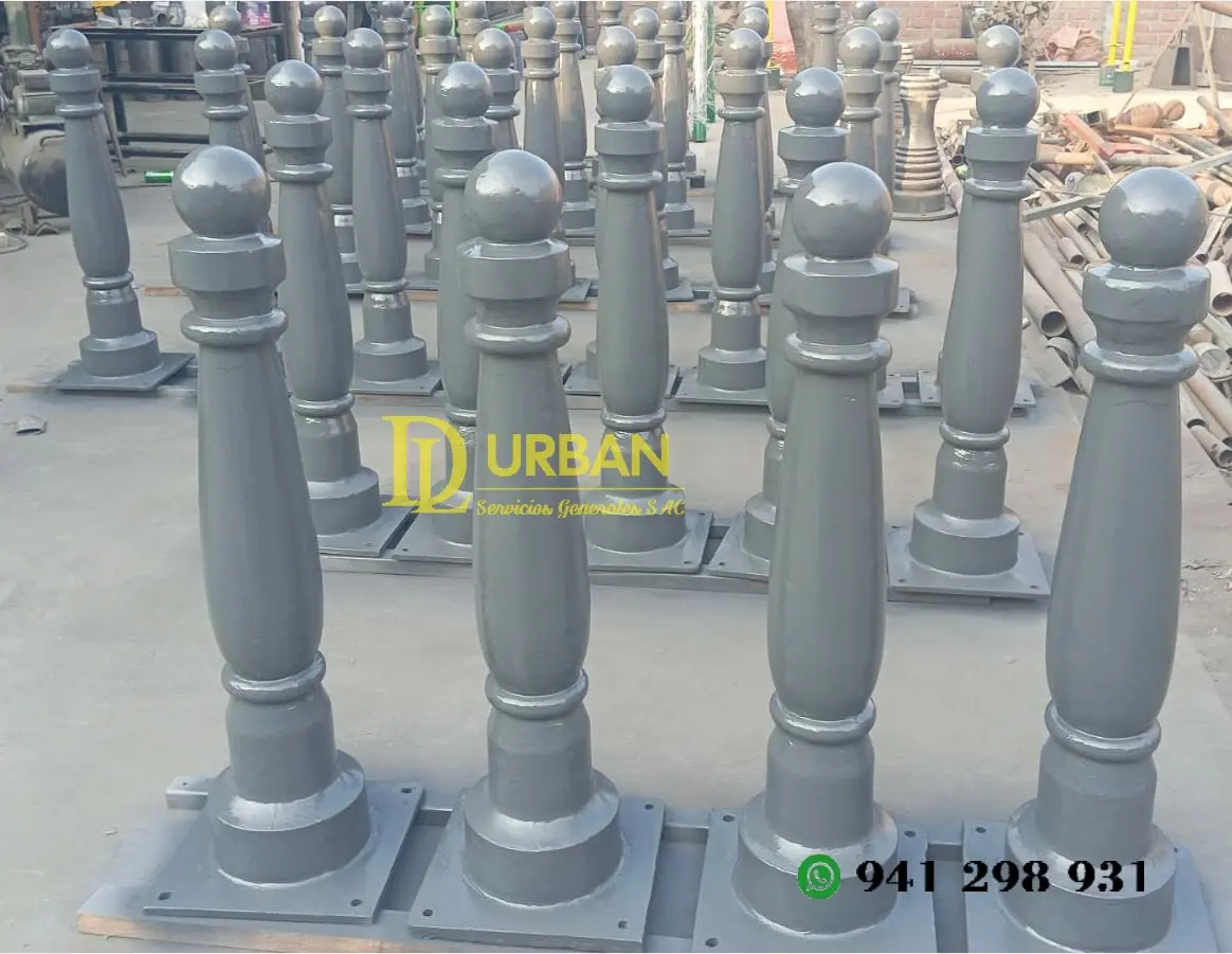 FABRICACION DE BOLARDOS DE CONCRETO Y METALICOS