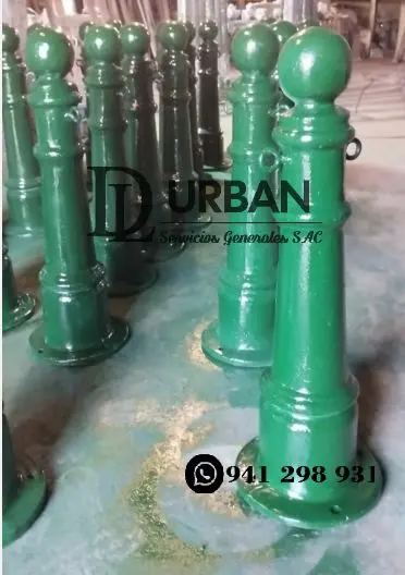 FABRICACION DE BOLARDOS DE CONCRETO Y METALICOS