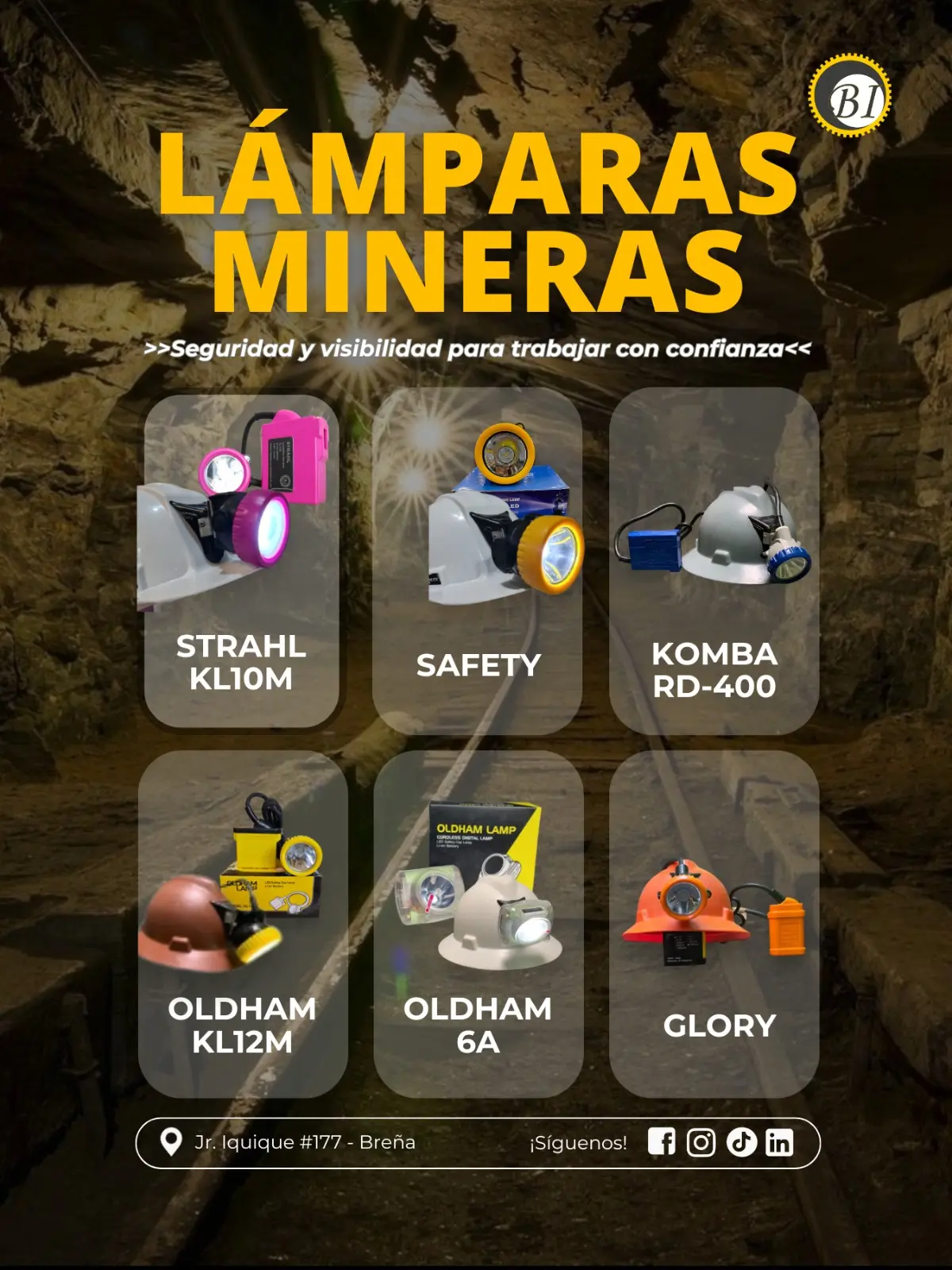 LAMPARAS MINERAS 