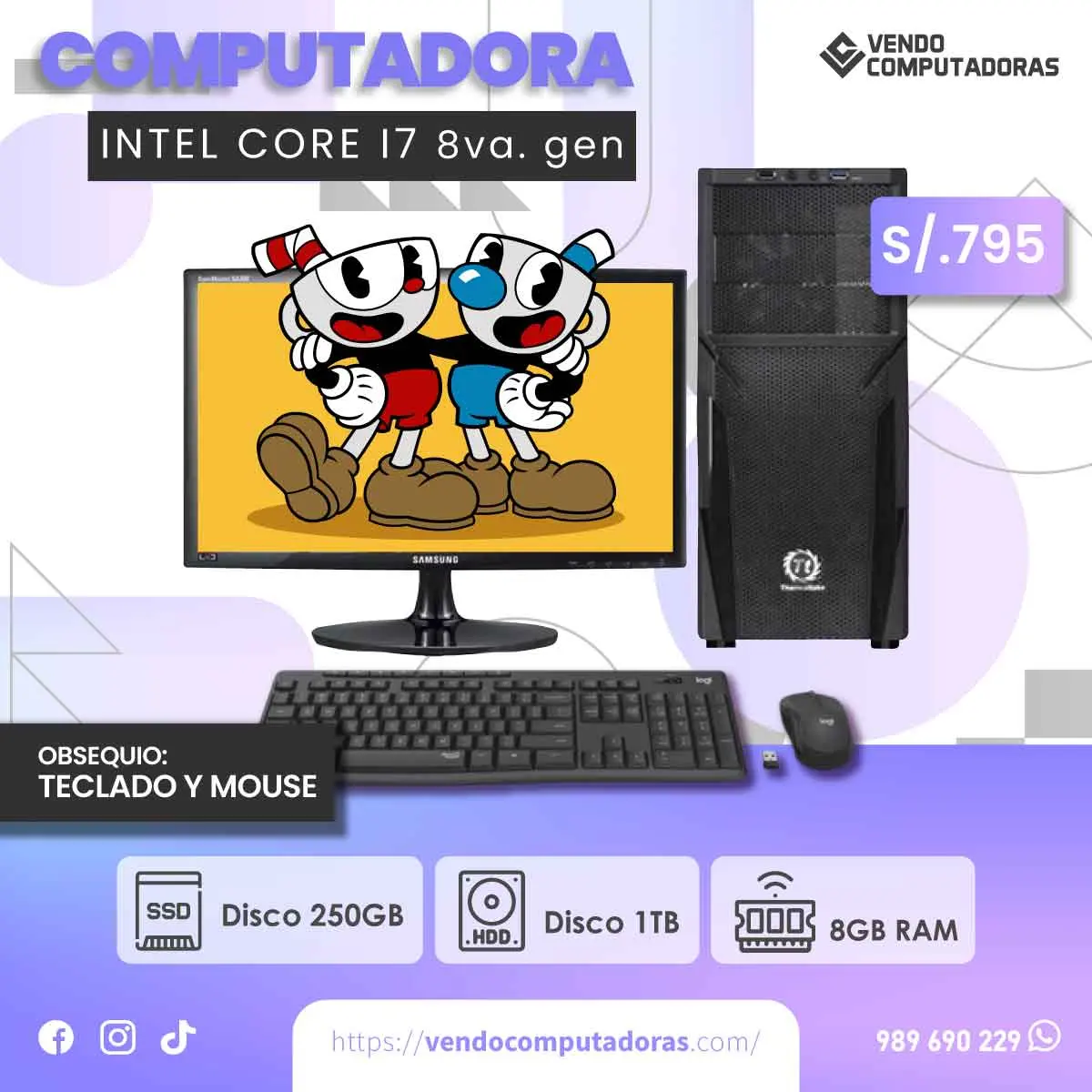 Tu equipo ideal para estudiar trabajar o jugar