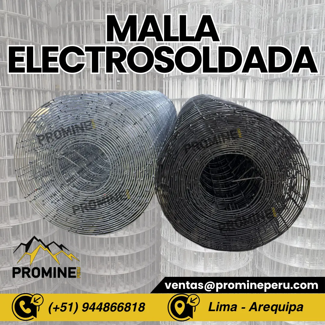 MALLA MINERA . ELECTROSOLDADA . LIMA. STOCK 