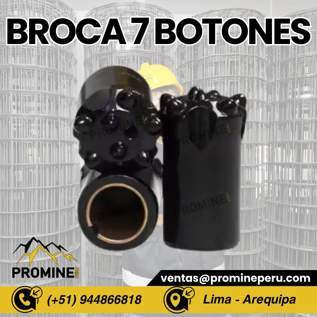 BROCA BOTONES . MINERIA . LIMA STOCK 