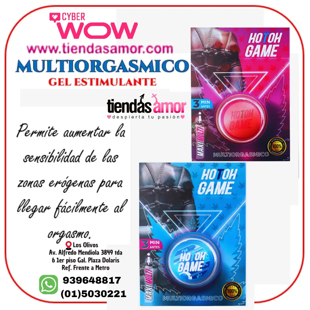 GEL ESTIMULANTE MULTIORGASMICO
