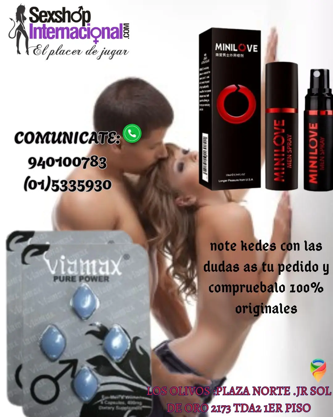 mini love de mano con viamax pure power