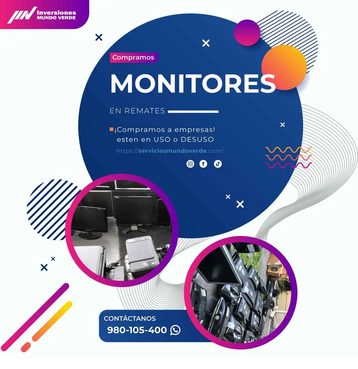 Servicio Mundo Verde Compra y reciclaje 