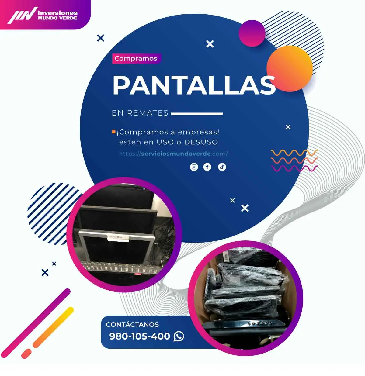 Servicio Mundo Verde Compra y reciclaje 