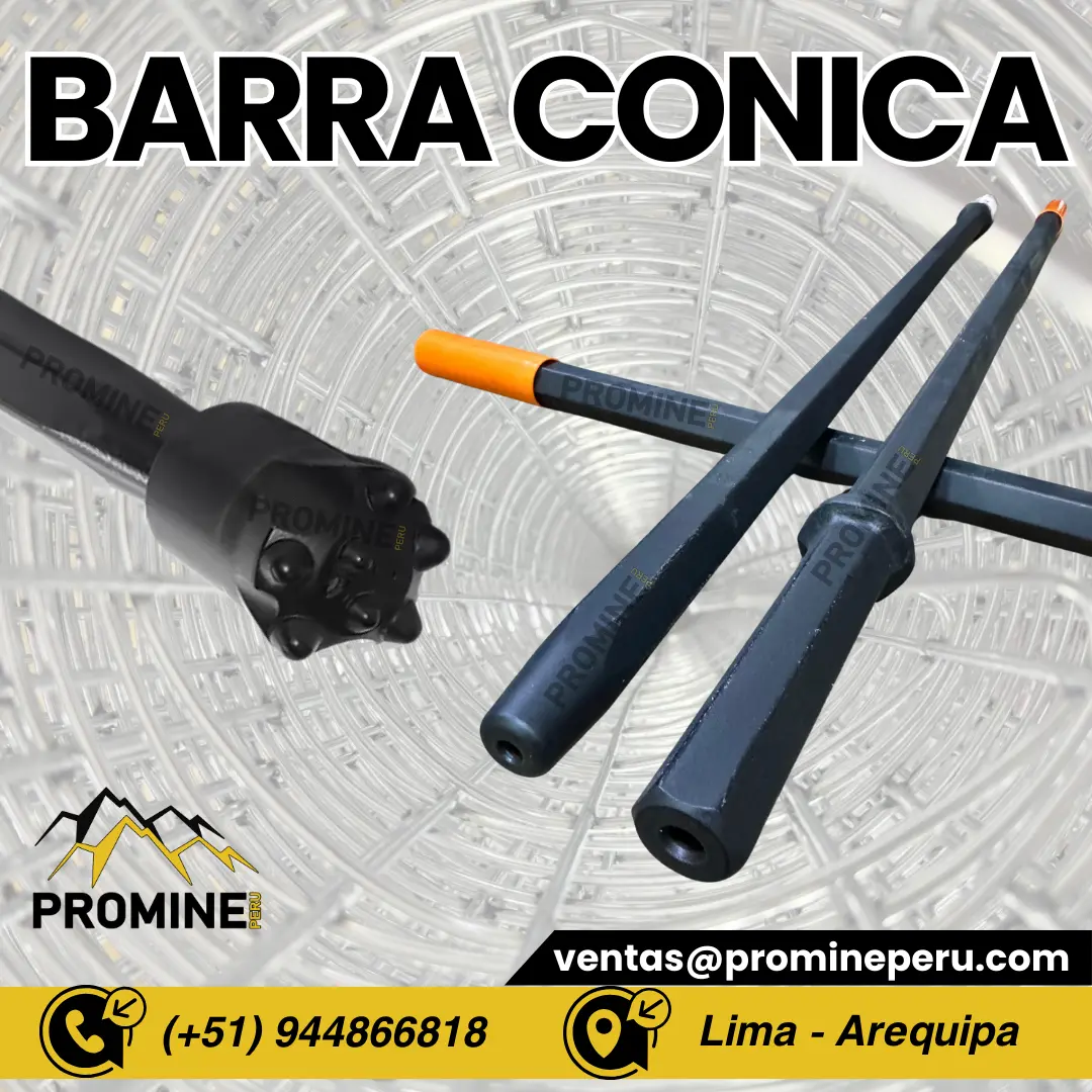 BARRENO CONICO DE 4 PIES . LIMA . PROMINE 