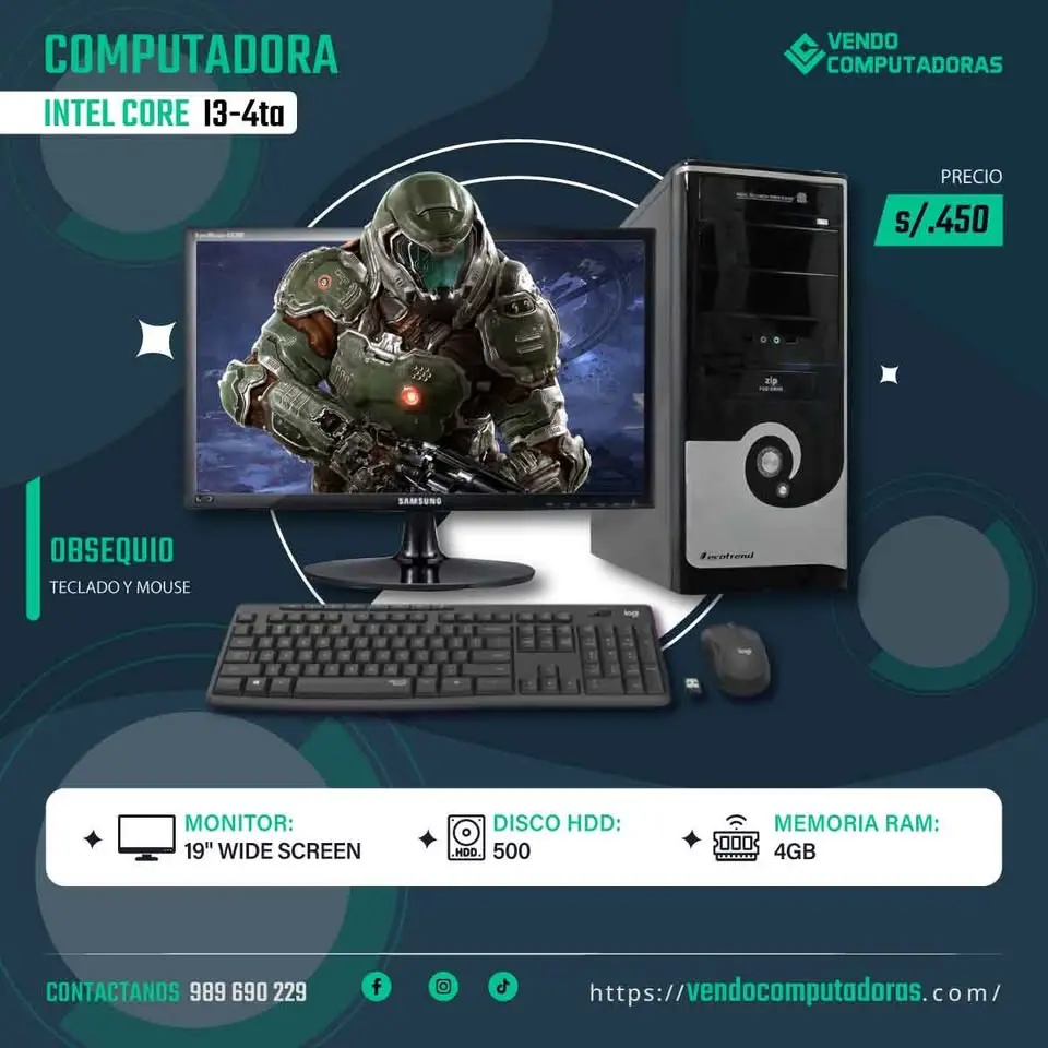  PC lista y con regalos solo falta tu Sí 