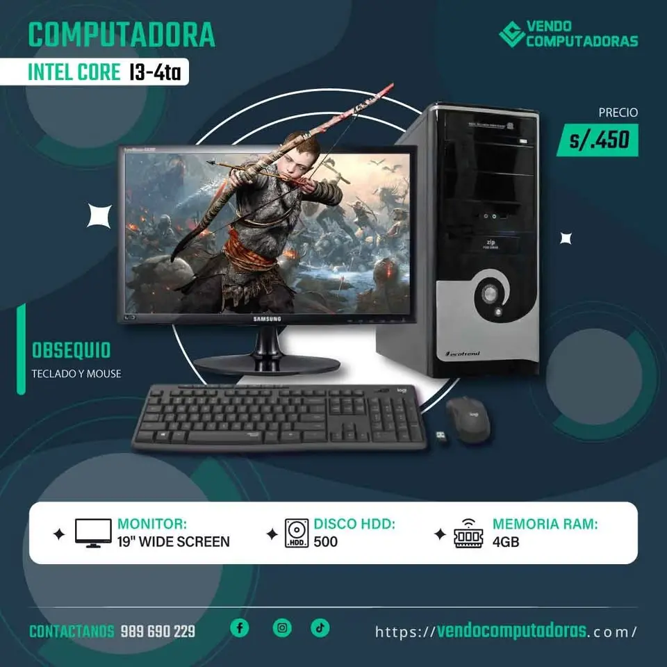  PC lista y con regalos solo falta tu Sí 