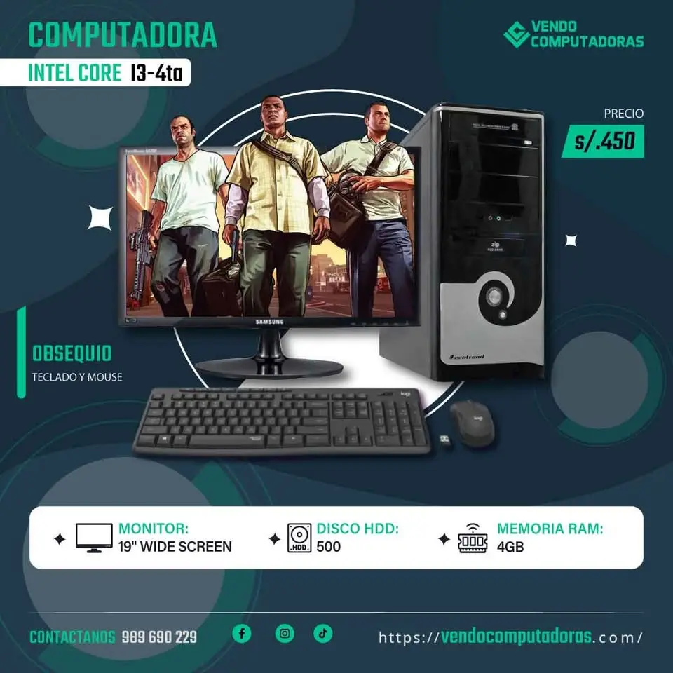  PC lista y con regalos solo falta tu Sí 