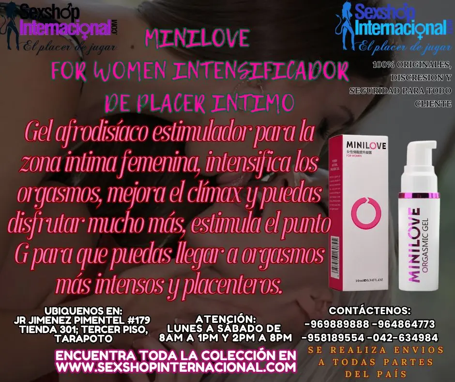 FOR WOMEN INTENSIFICADOR DE PLACER INTIMO Y FACILITA LOS ORG