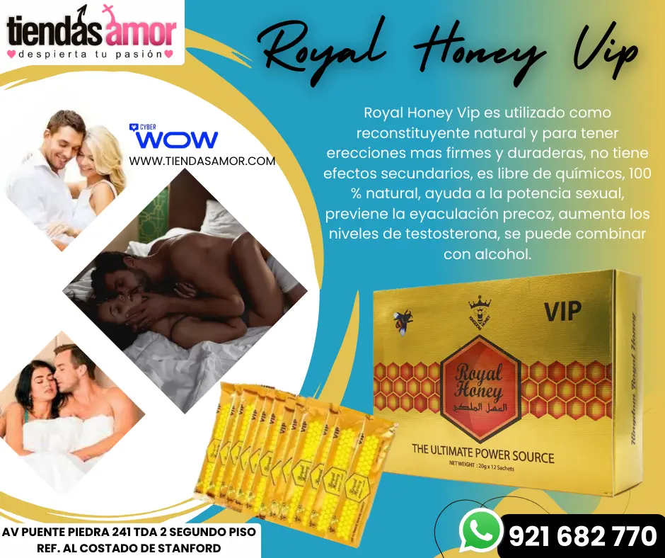 Royal Honey VIP Maravilloso para la mejora de los hombres - 