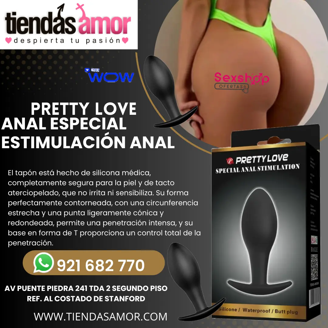 ANAL CORK PRETTY LOVE - ESTIMULACIÓN ANAL