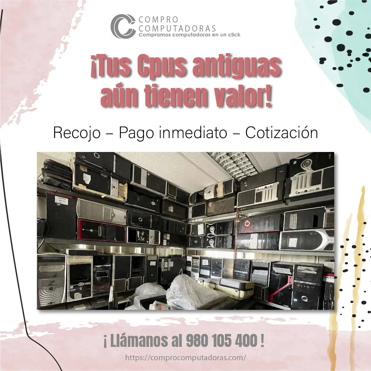 UPS en desuso cámbialos por dinero 