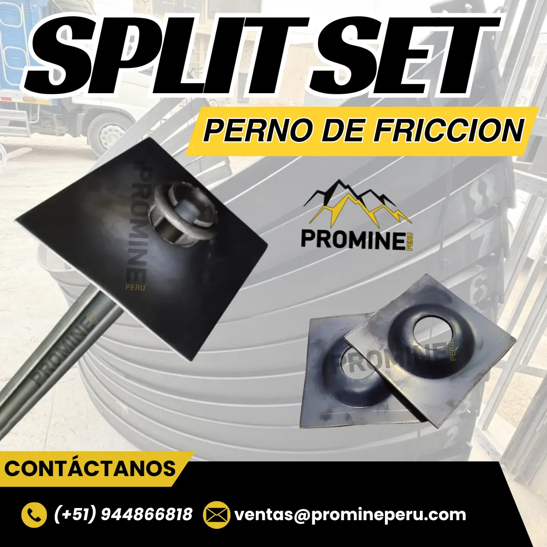  PERNO CON ANILLO SOLDADO LIMA SPLIT SET