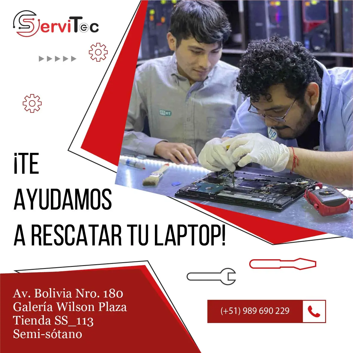  REPARAMOS TU COMPUTADORA EN EL DÍA 