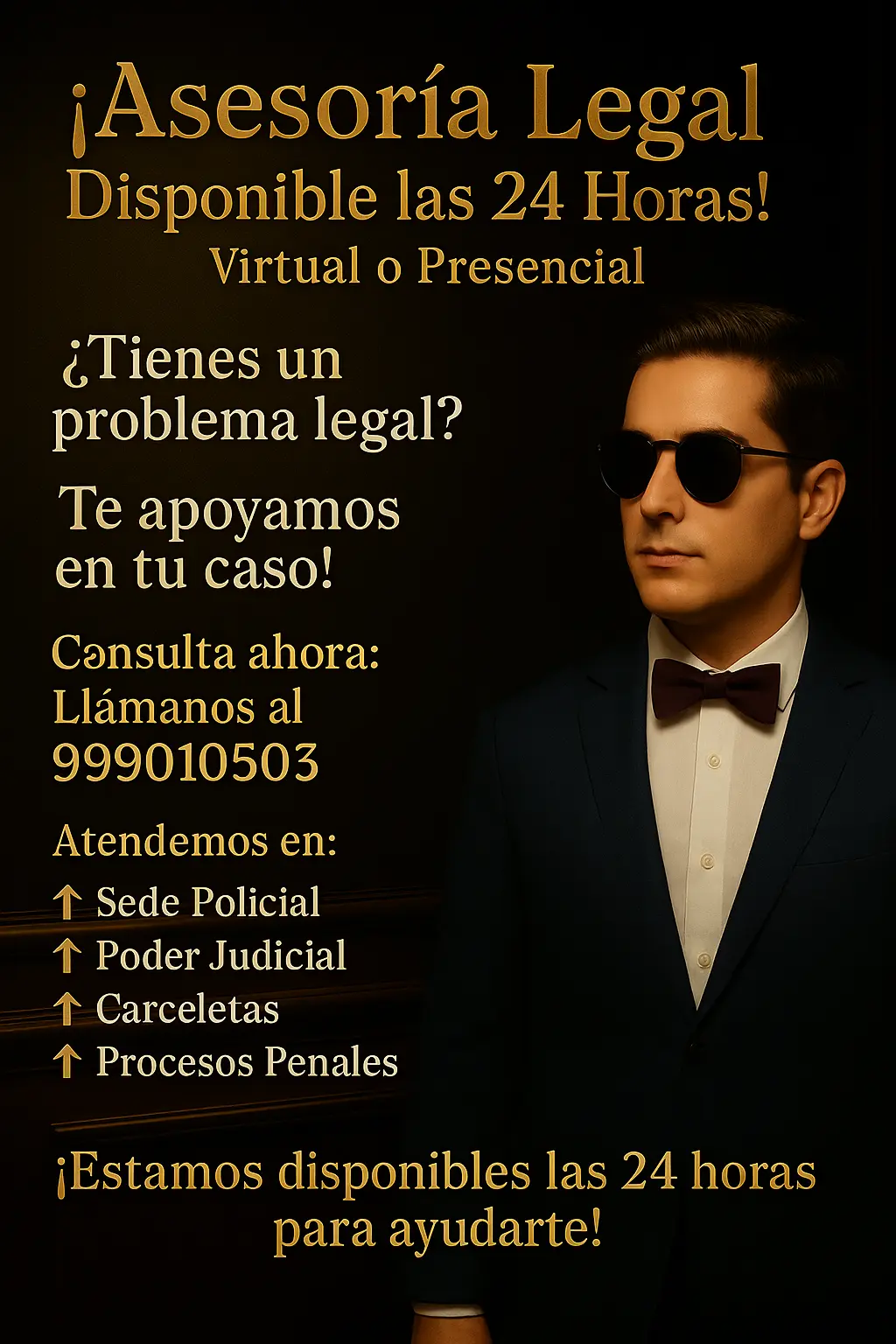 ABOGADO LAS 24 HORAS- LIMA Y PROVINCIAS