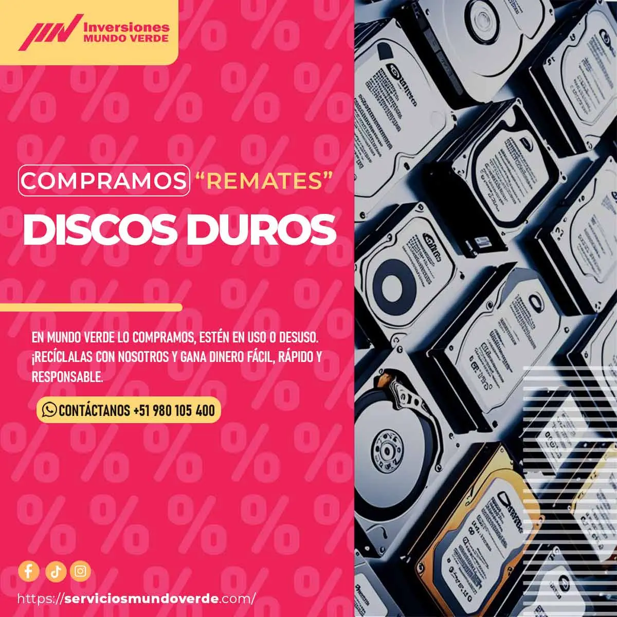 Compra y reciclaje de equipos usados