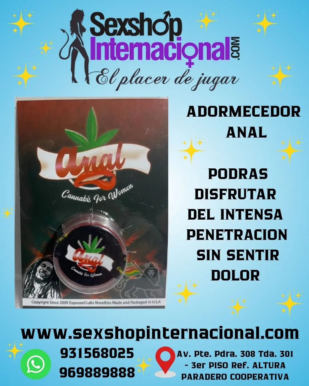 ANAL CANNABIS FOR WOMEN 