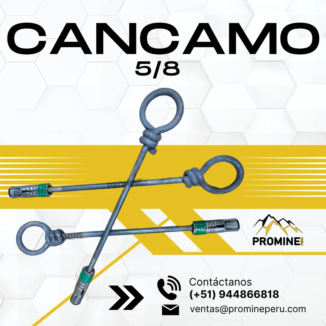 CANCAMO MINERO OPERACION EN MINA LIMA 