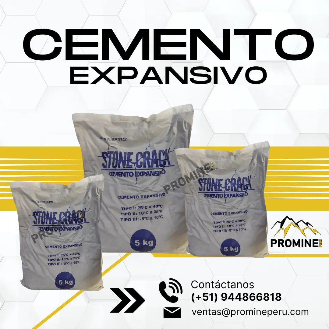 CEMENTO EXPANSIVO OPERACION EN MINA LIMA 