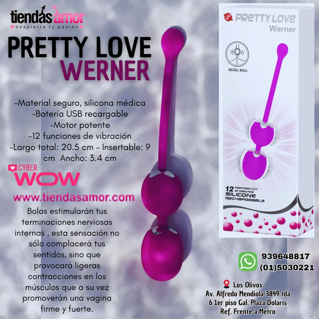 Bolas Chinas Vaginales Werner 12 Velocidades 