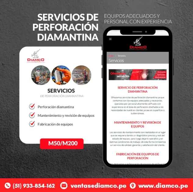 PROYECTOS DE PERFORACION DIAMANTINA