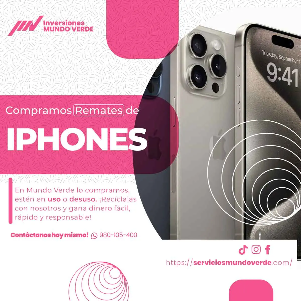 Compra confiable de equipos electrónicos usados en Lima