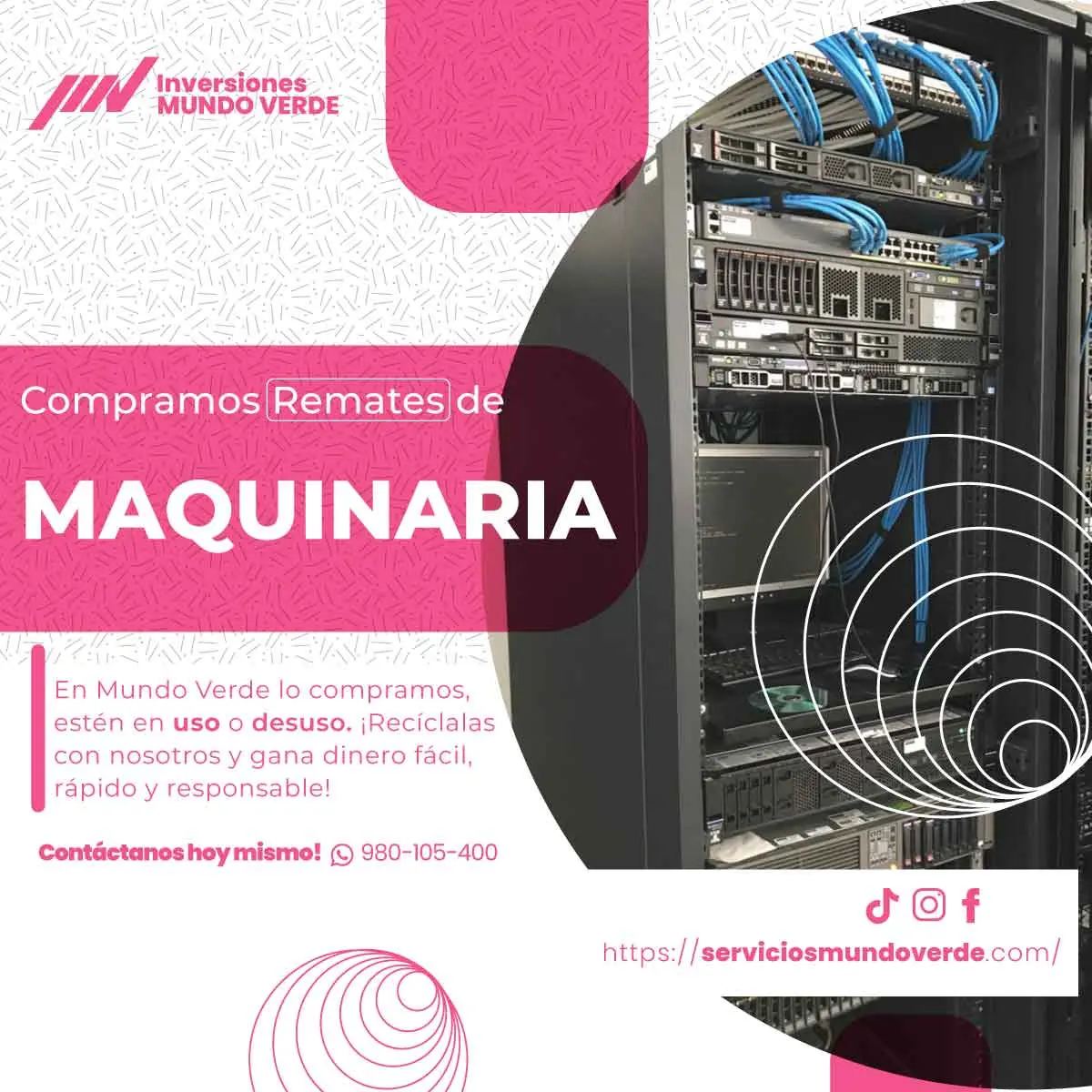 Compra confiable de equipos electrónicos usados en Lima