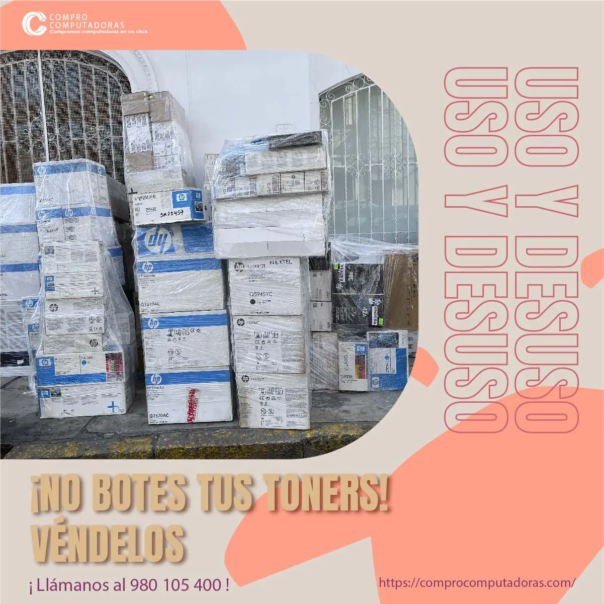  Tienes toners nuevos usados o vencidos 