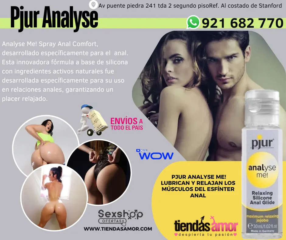 Pjur Analyse Me desarrollado específicamente para anal relaj