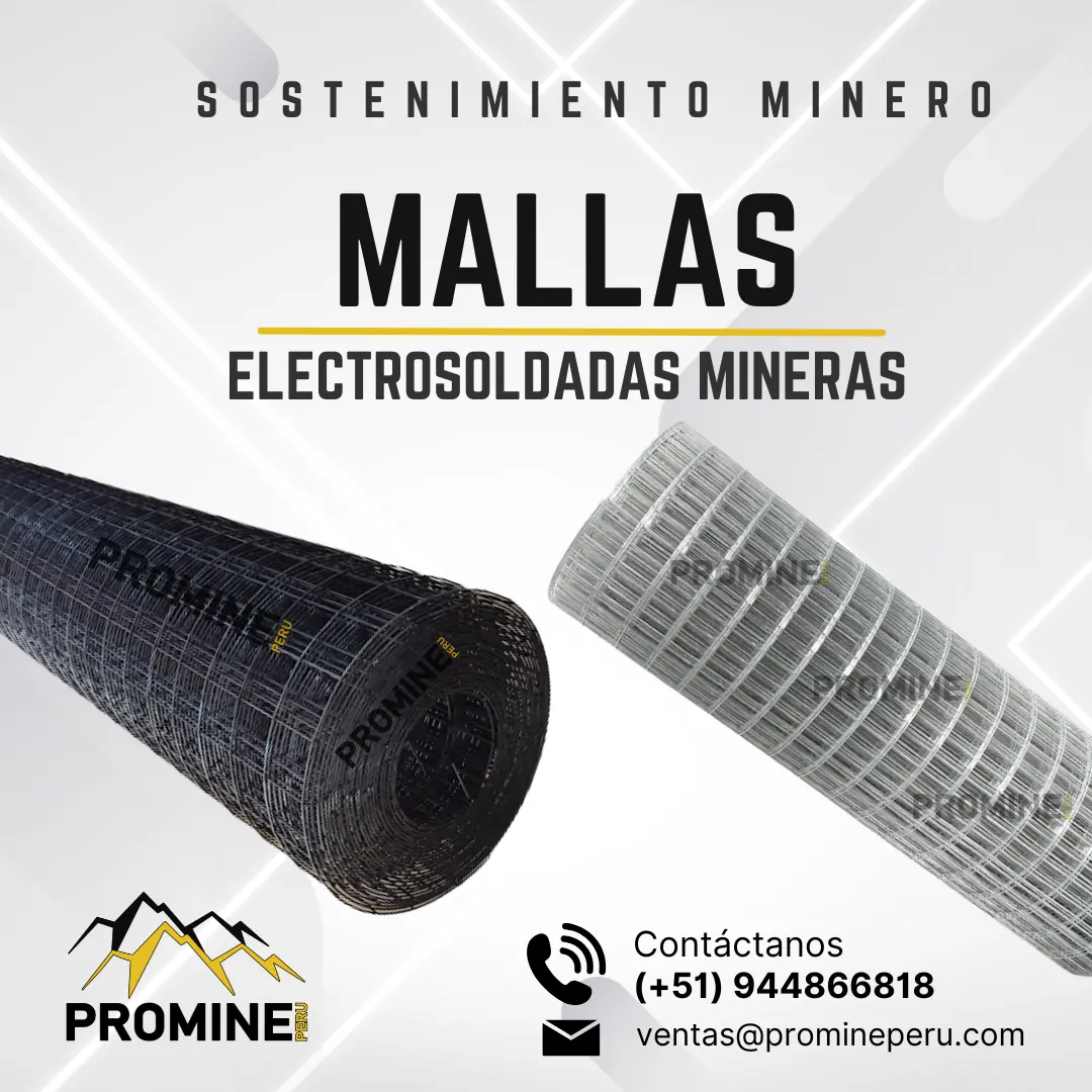 MALLAS ELECTROSOLDADAS - SECTOR MINERO - PROMINE