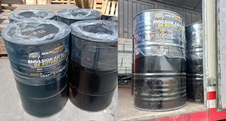 VENDEDOR DE ASFALTO EN FRIO PARA HUECOS DE PISTAS BREA DURA