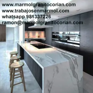 piedra sinterizada para tableros de cocina baños pisos