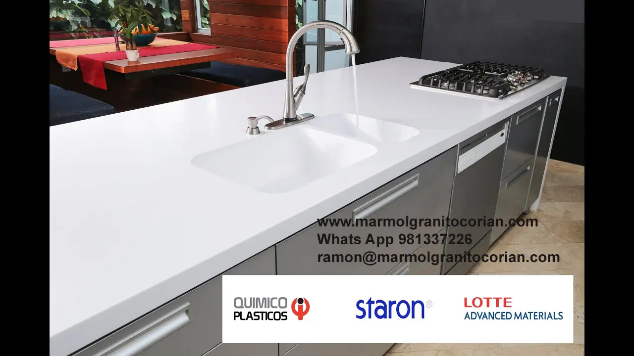 Staron Superficie Solida para tableros de cocinas baños