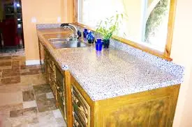 terrazo pulido y lavado para borde de piscinas pisos