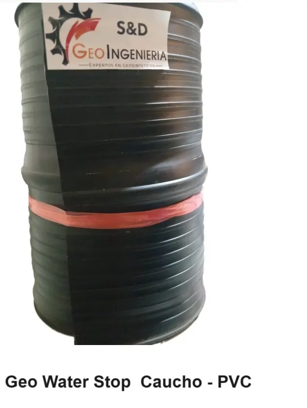 JUNTA DE SELLADO WATER STOP PVC - CAUCHO JEBE