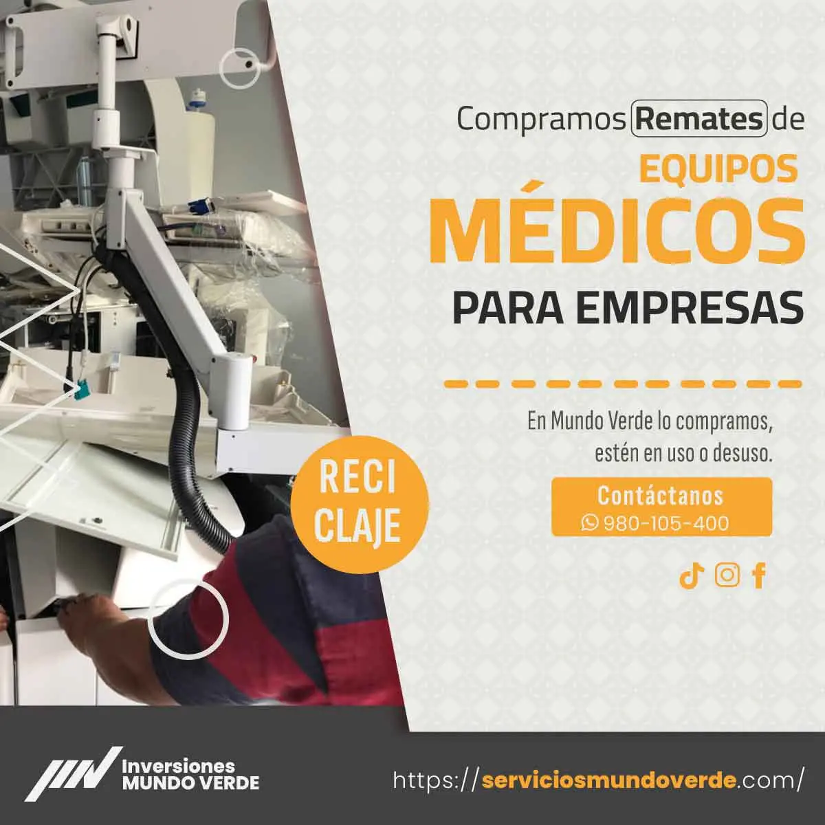 Tus equipos usados tienen valor y nosotros lo reconocemos 