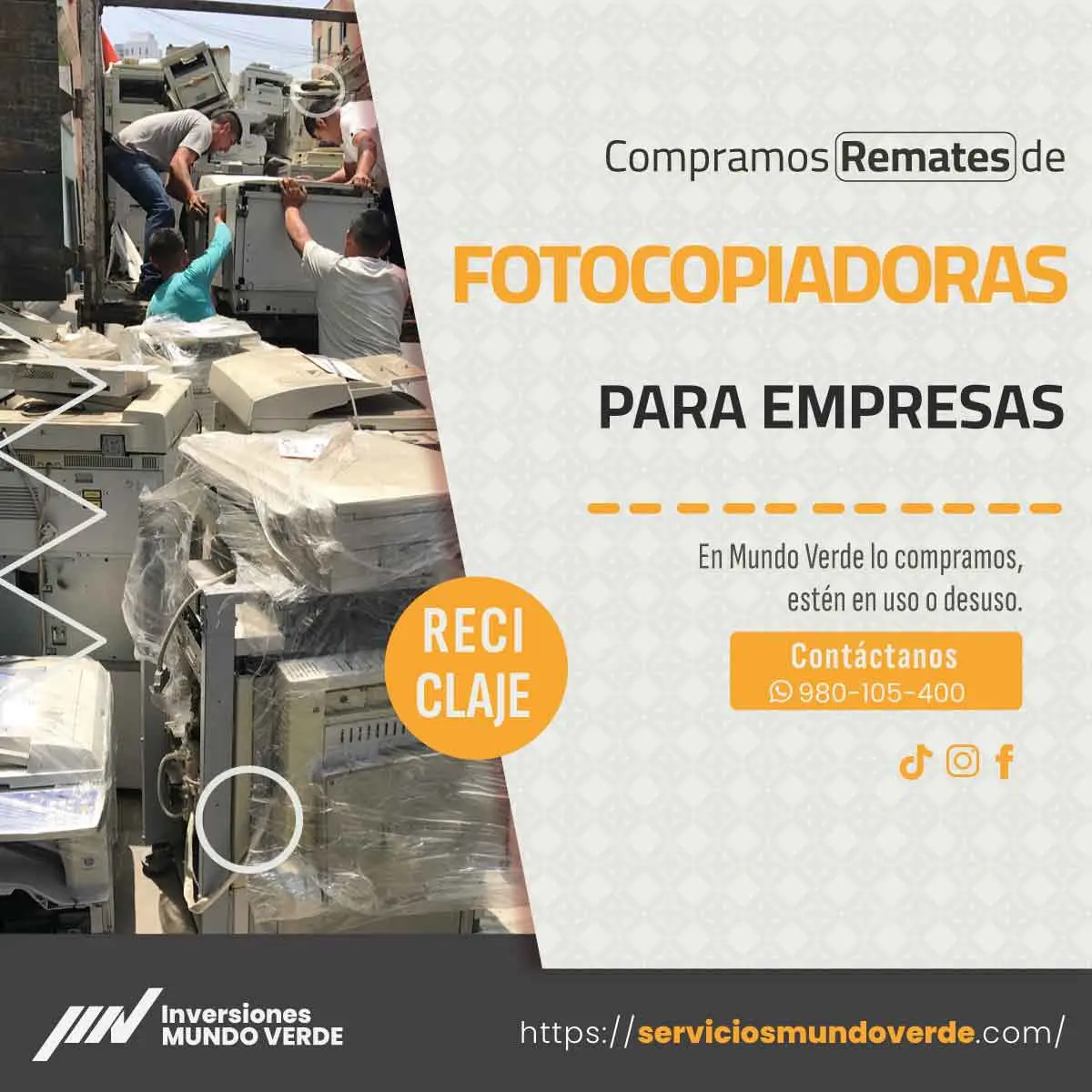 Tus equipos usados tienen valor y nosotros lo reconocemos 