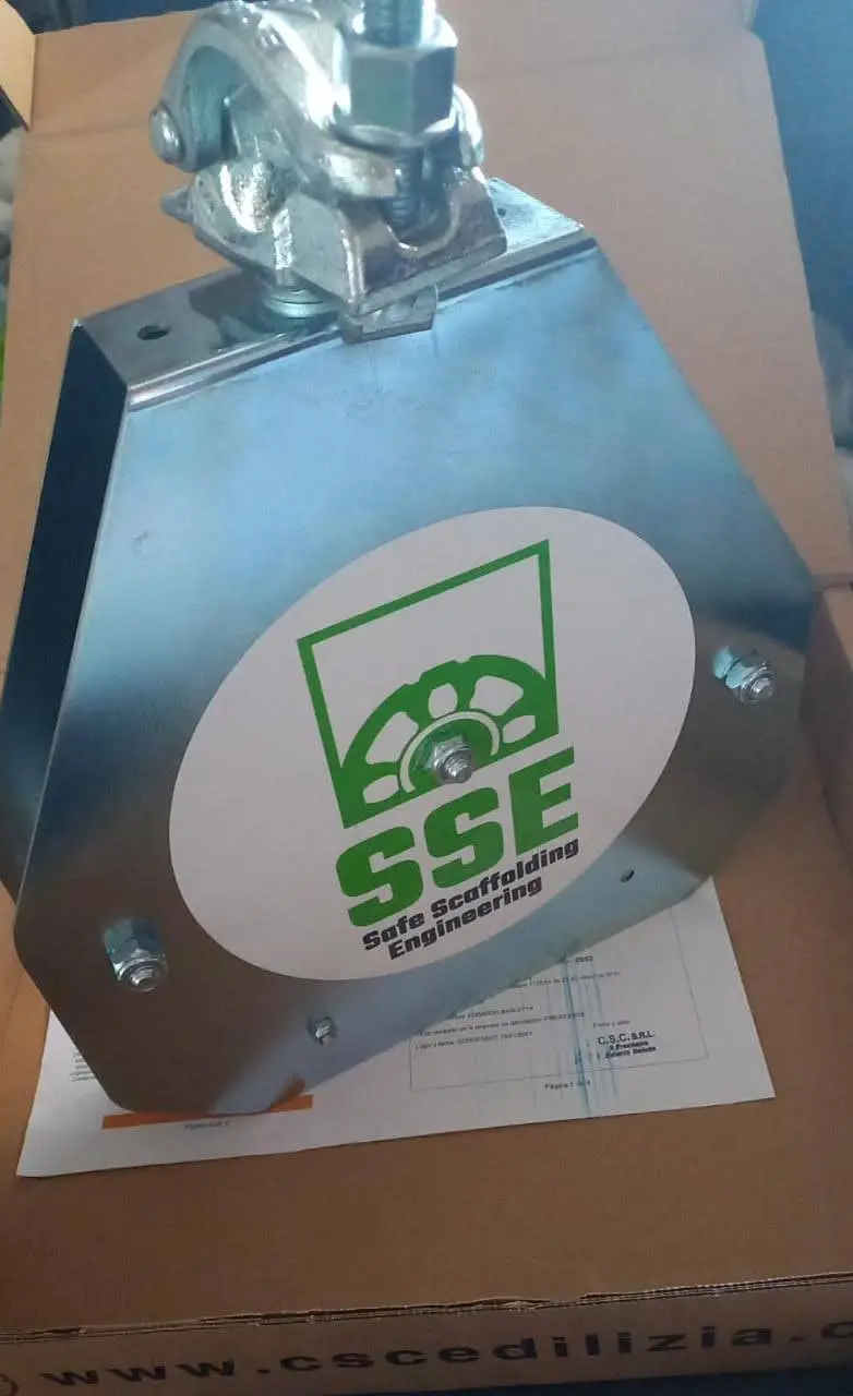 POLEAS DE SEGURIDAD PARA ANDAMIOS 