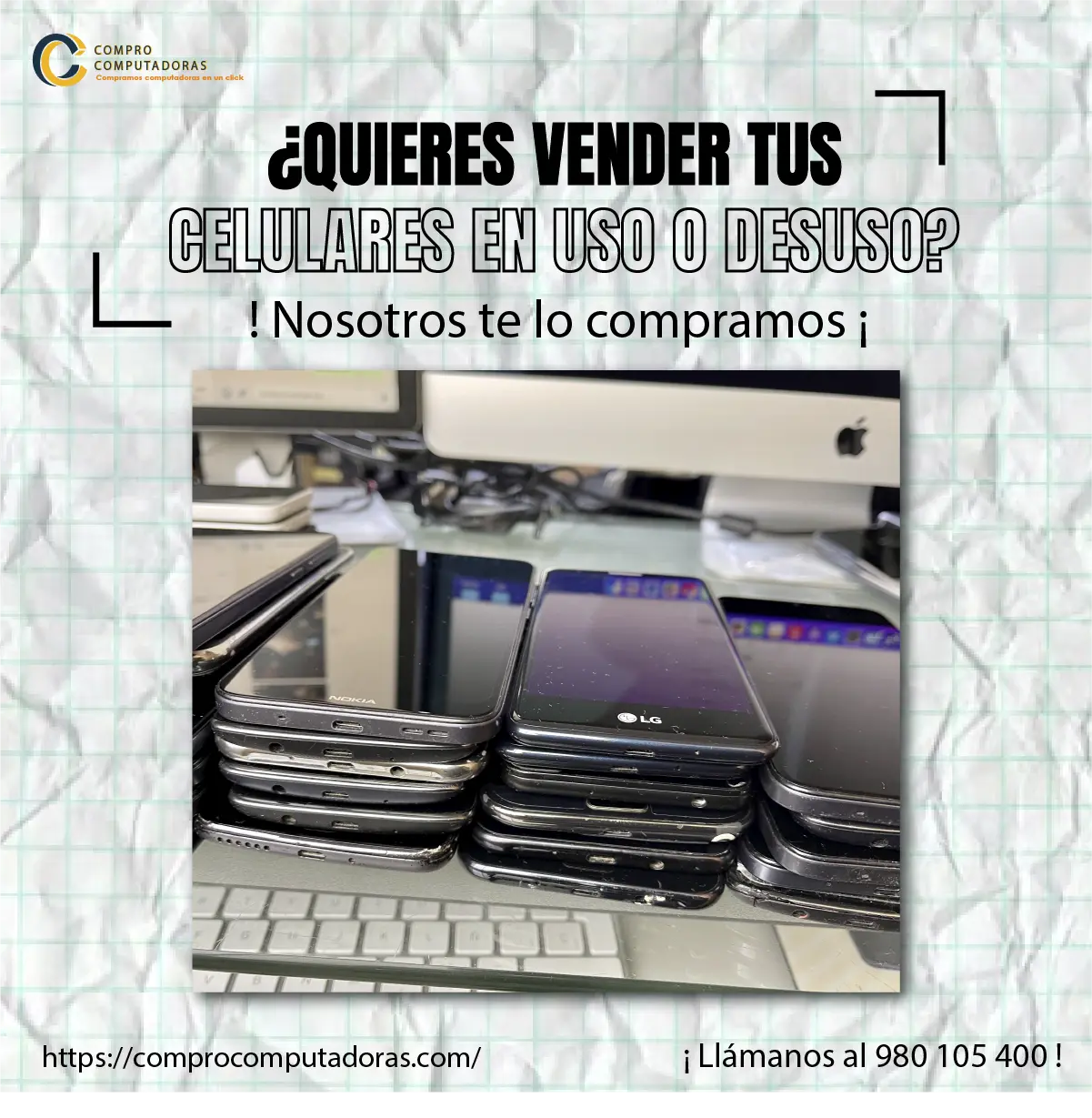 Vende tu computadora dañada sin complicaciones
