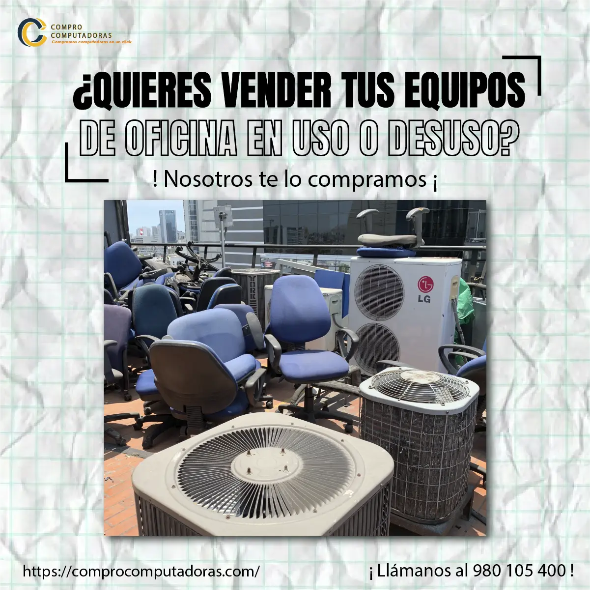  Vende computadoras obsoletas y ayuda al planeta