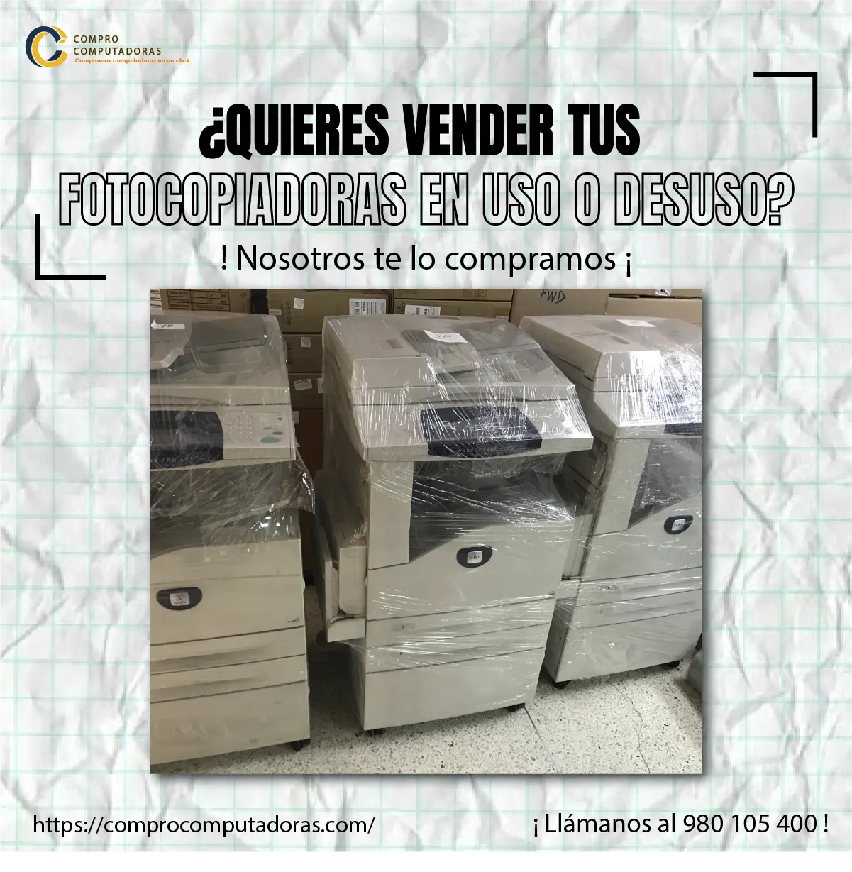 Vende computadoras en desuso sin moverte de casa