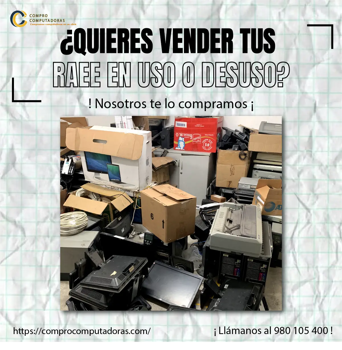 Vende tu computadora usada sin papeleos