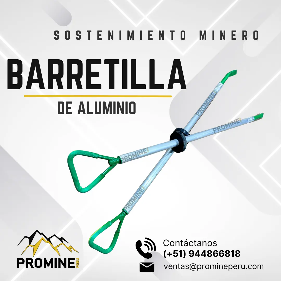 BARRETILLA DE ALUMINIO - TUNELES - LIMA 