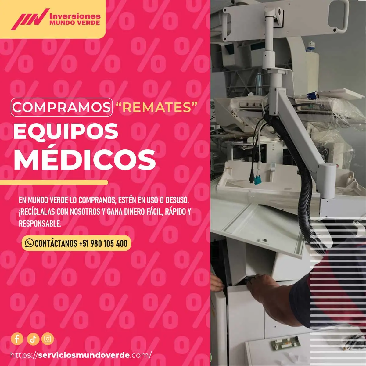 COMPRAMOS EQUIPOS MEDICOS